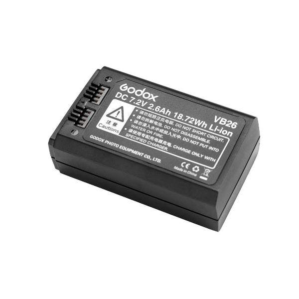 Godox Batteria Litio VB26 per Flash V1 Godox Batteria Litio VB26 per Flash V1